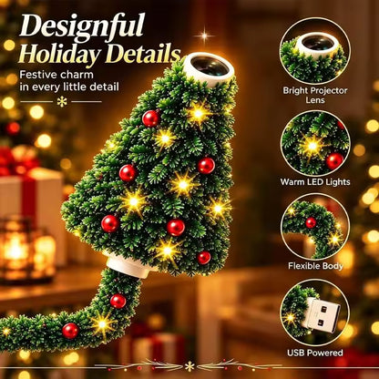 HD Christmas Tree Ceiling Projector Light