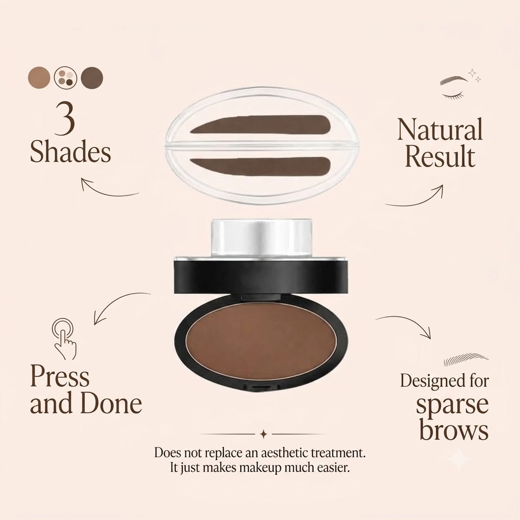 Perfect Shape Eyebrow Stamp & Powder Kit
