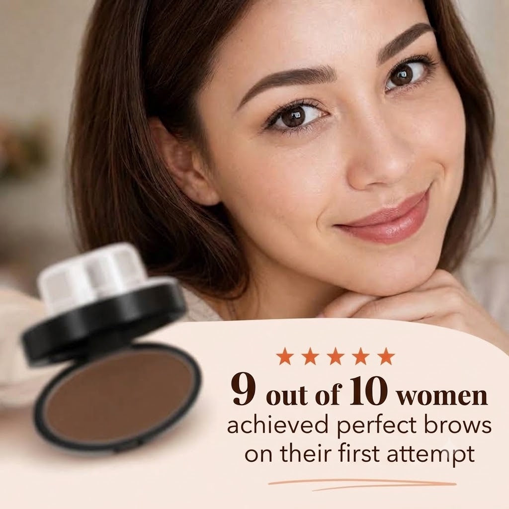 Perfect Shape Eyebrow Stamp & Powder Kit