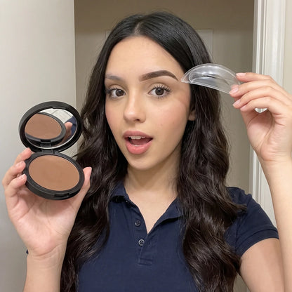 Perfect Shape Eyebrow Stamp & Powder Kit